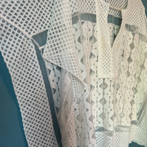 Anthropologie Sheer Tunic - Picture 2 of 5